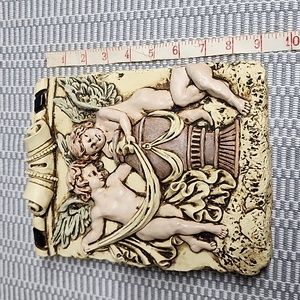 Vintage cherub wall art